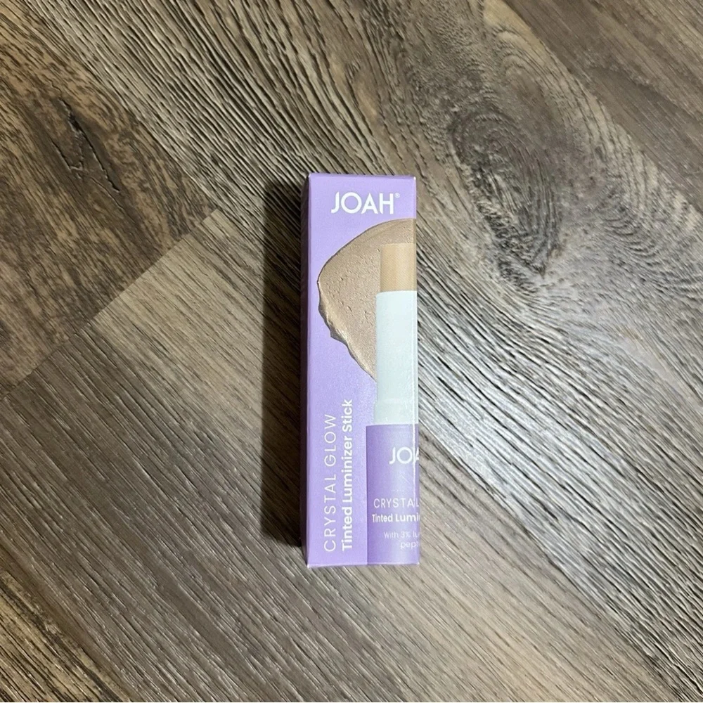 JOAH Crystal Glow Tinted Luminizer Highlighter & Bronzer Stick, w/ Peptide FC050
